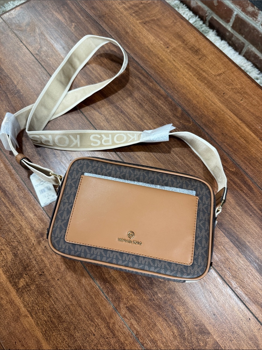 Michael Kors Maeve Signature Logo Crossbody Bag